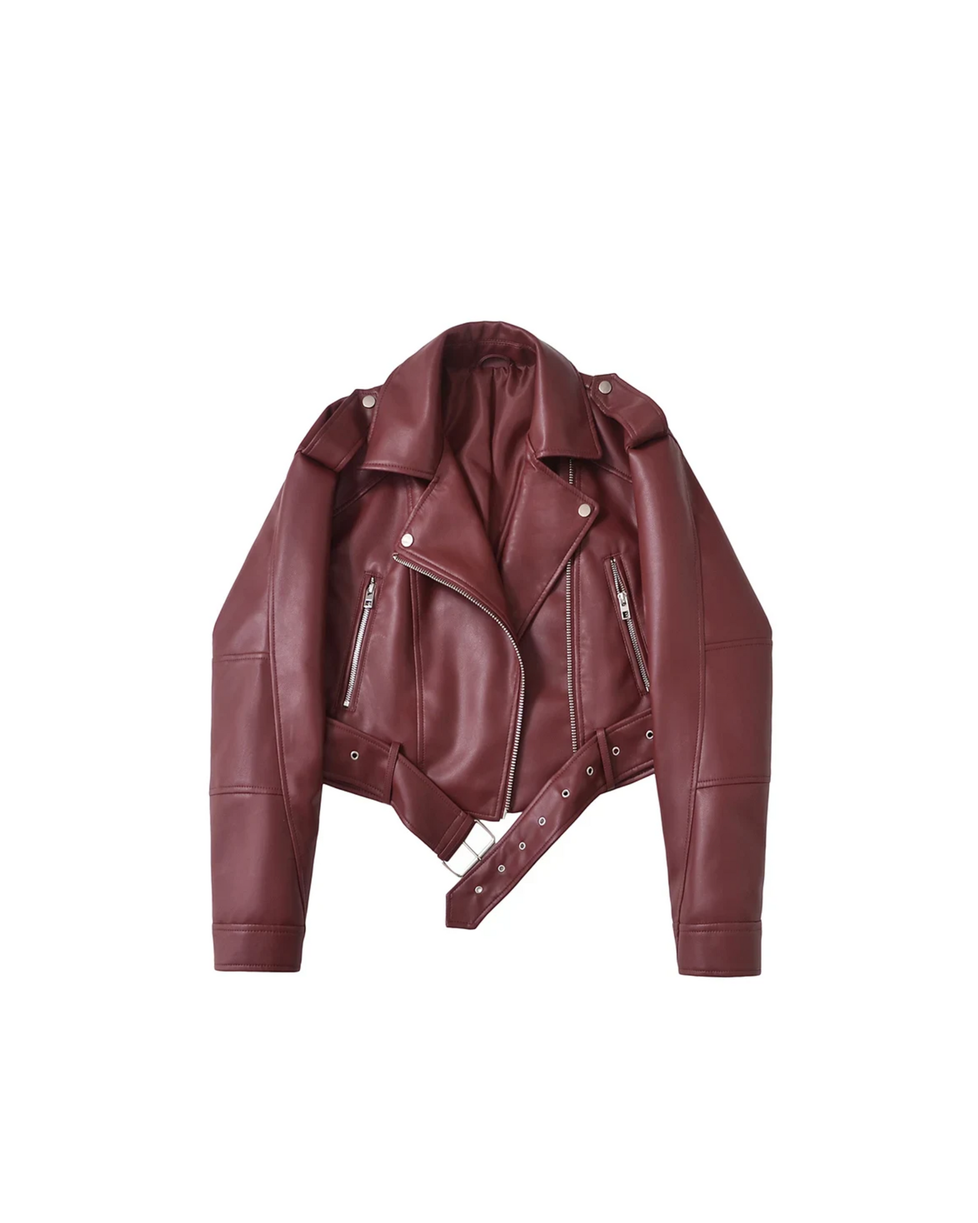 Jaqueta de Couro Feminina Streetwear - Bari