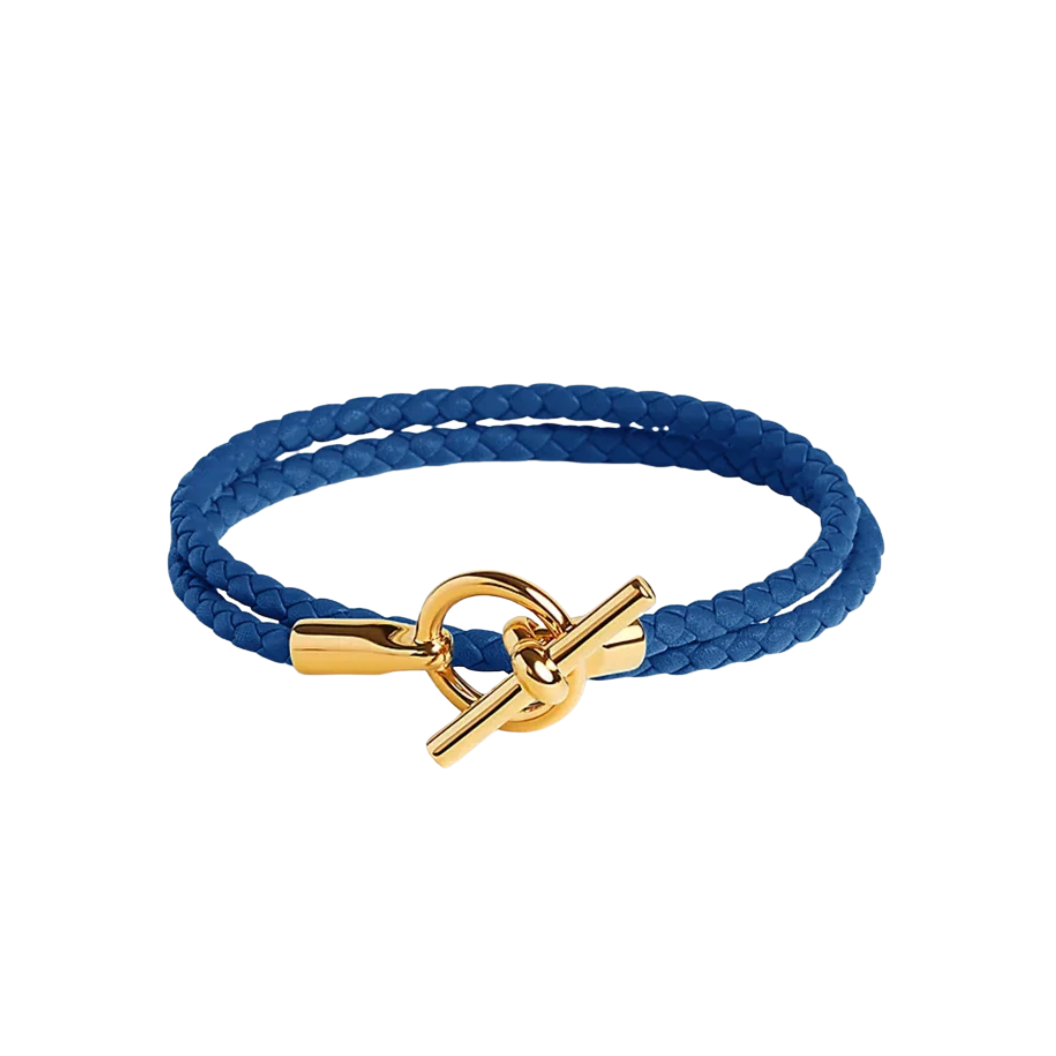 Pulseira Trançada de Couro - Piacenza