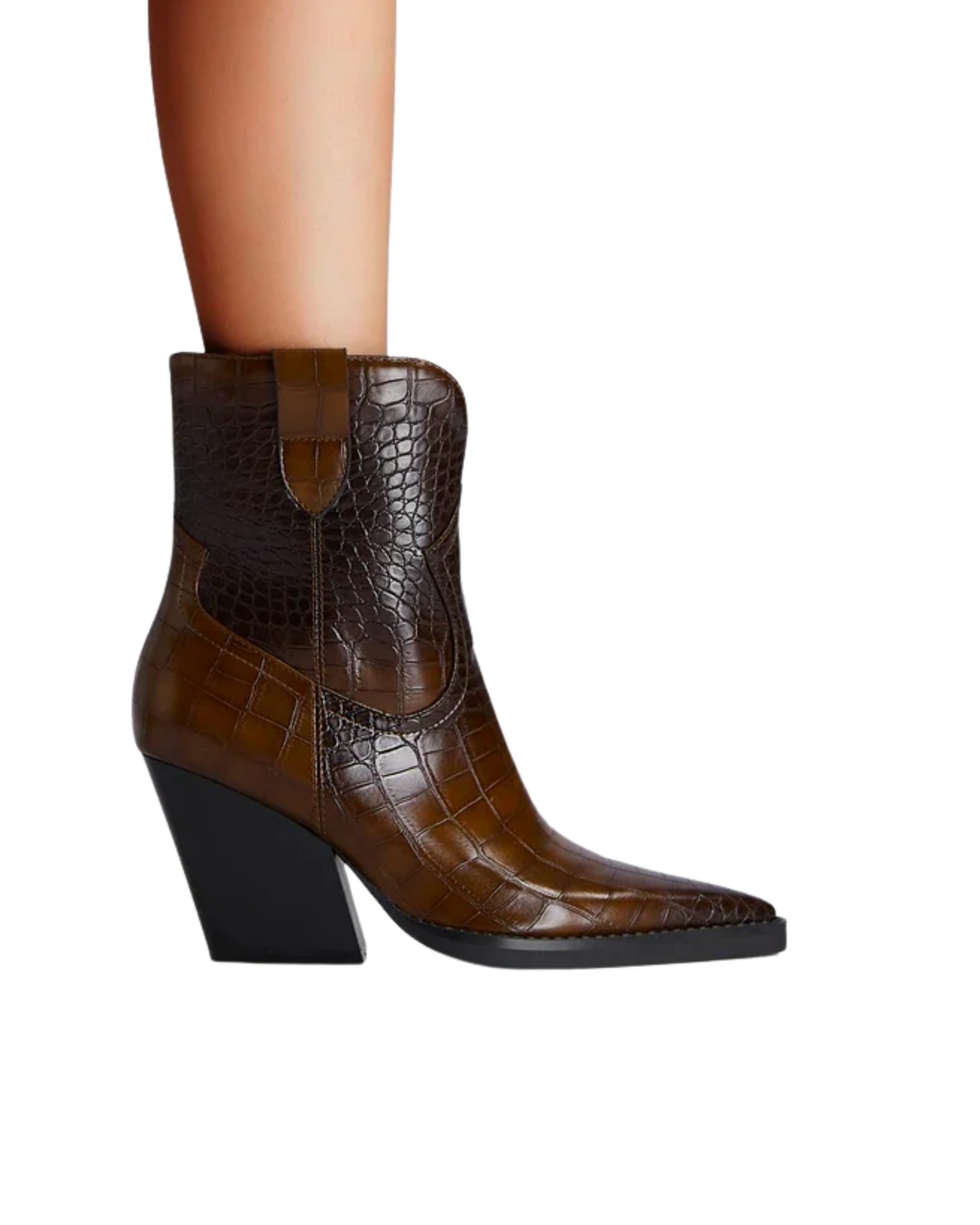 Bota de Couro Feminina Cano Baixo - Trieste