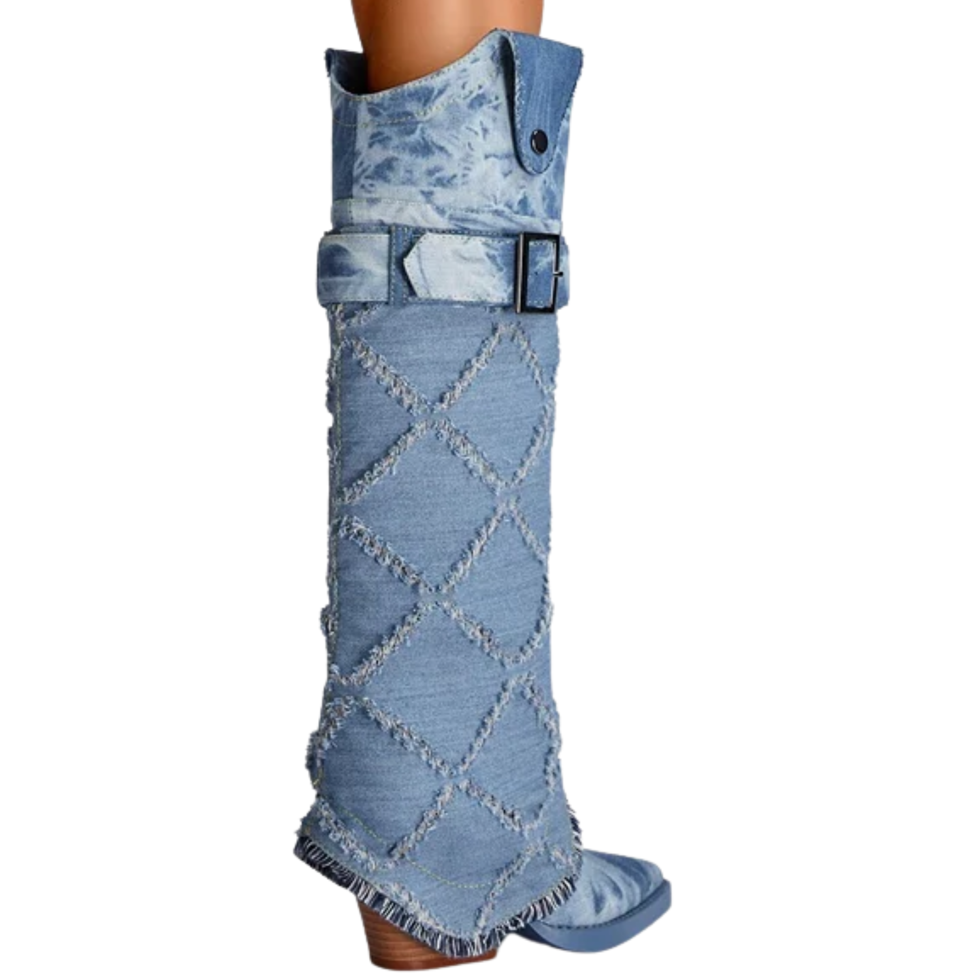 Bota Jeans Cano Alto - Sanremo