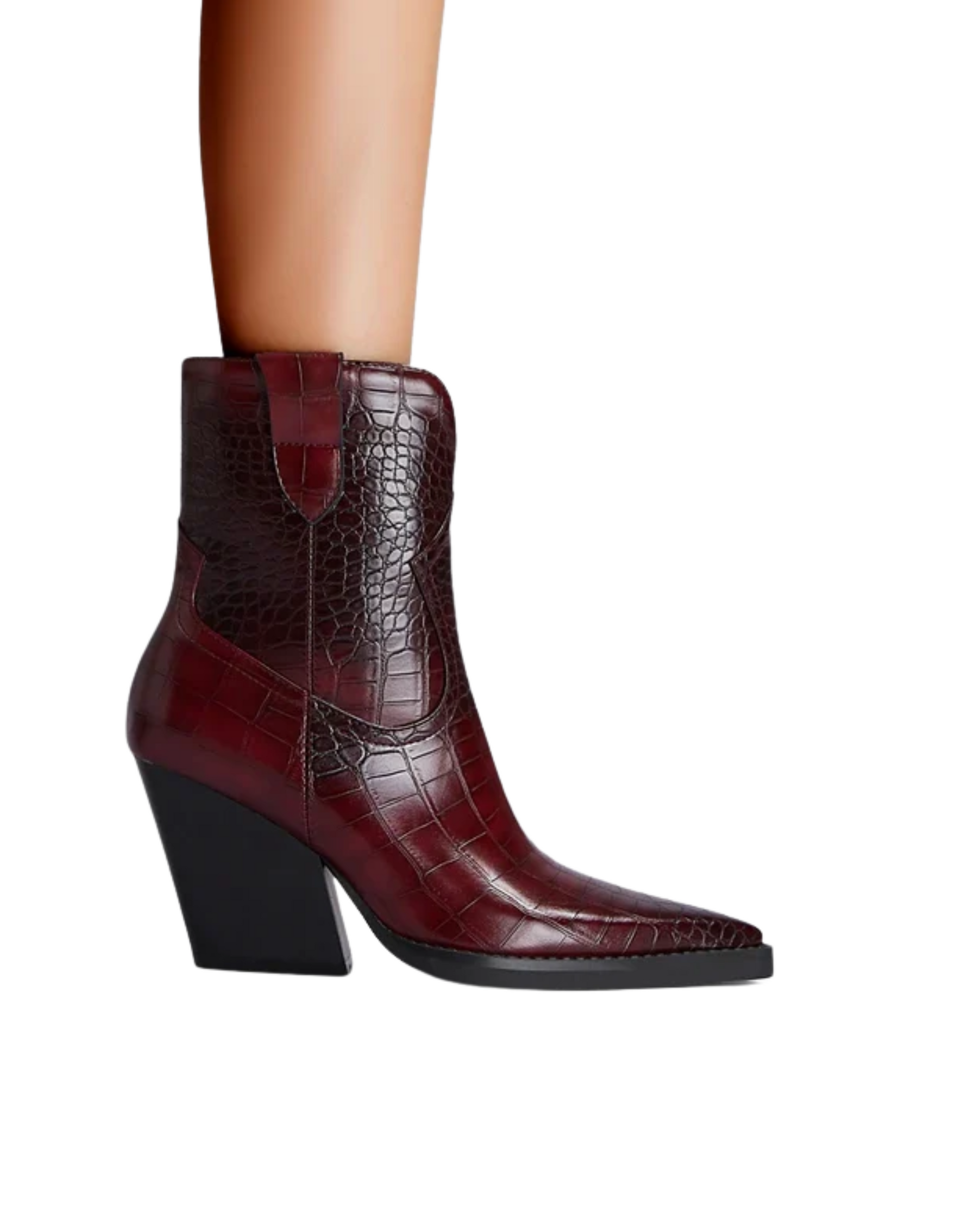 Bota de Couro Feminina Cano Baixo - Trieste