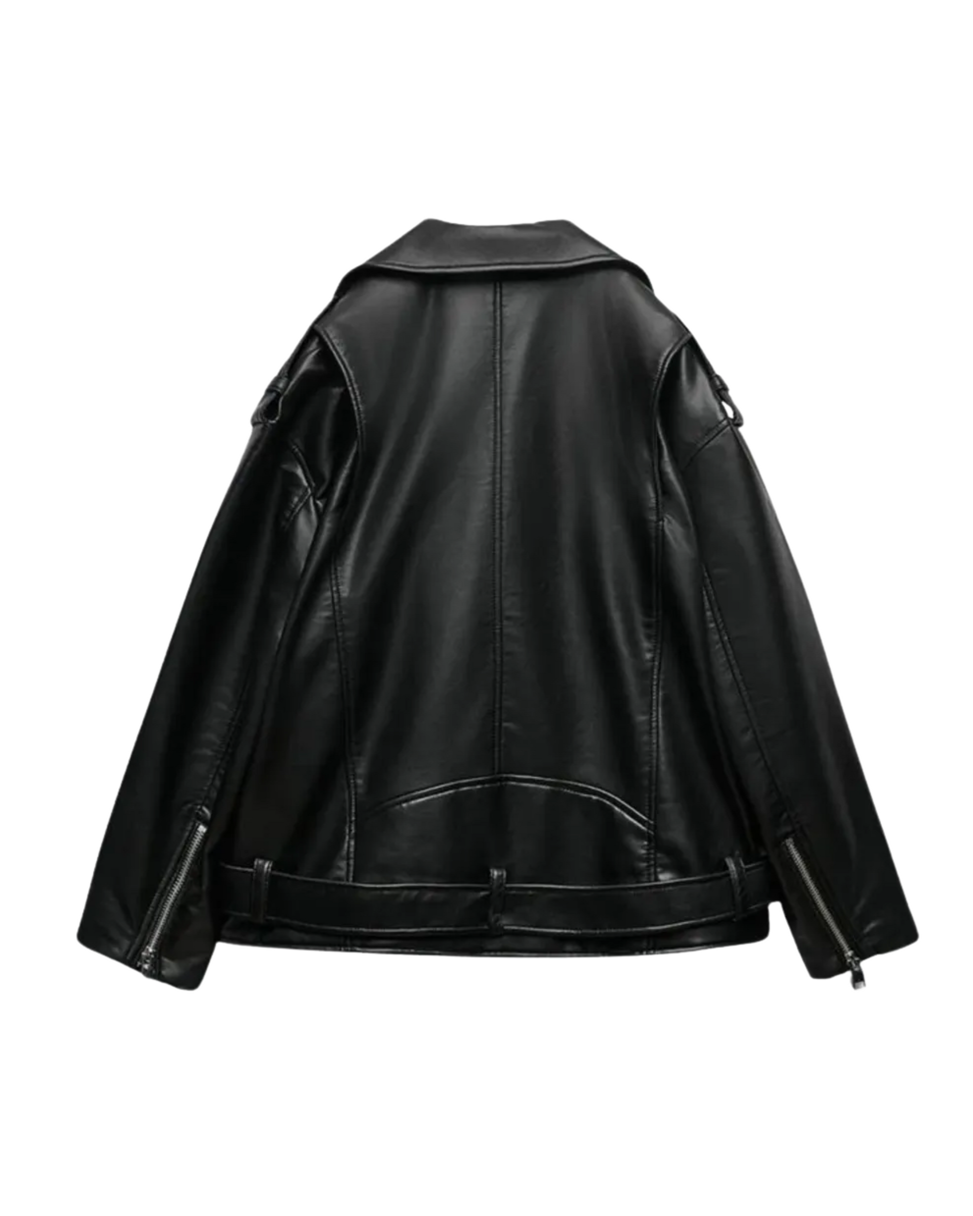 Jaqueta de Couro Biker Feminina - Palermo
