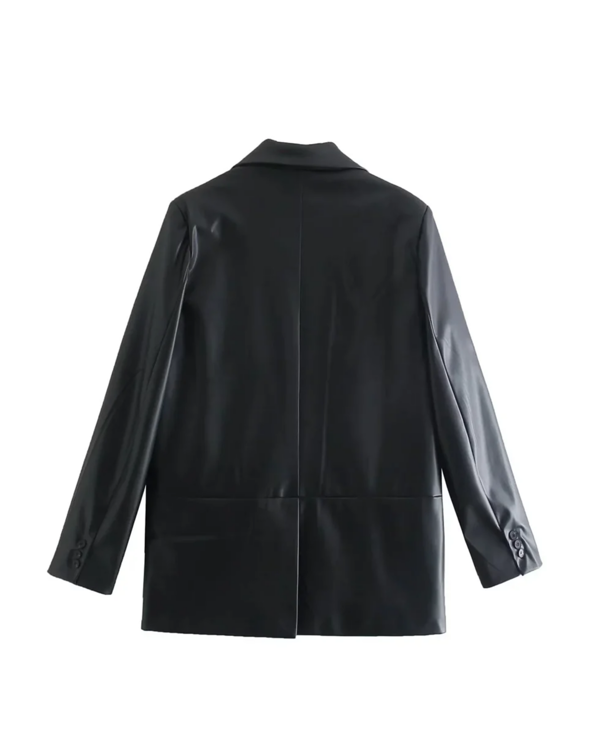 Blazer de Couro Feminino - Bologna