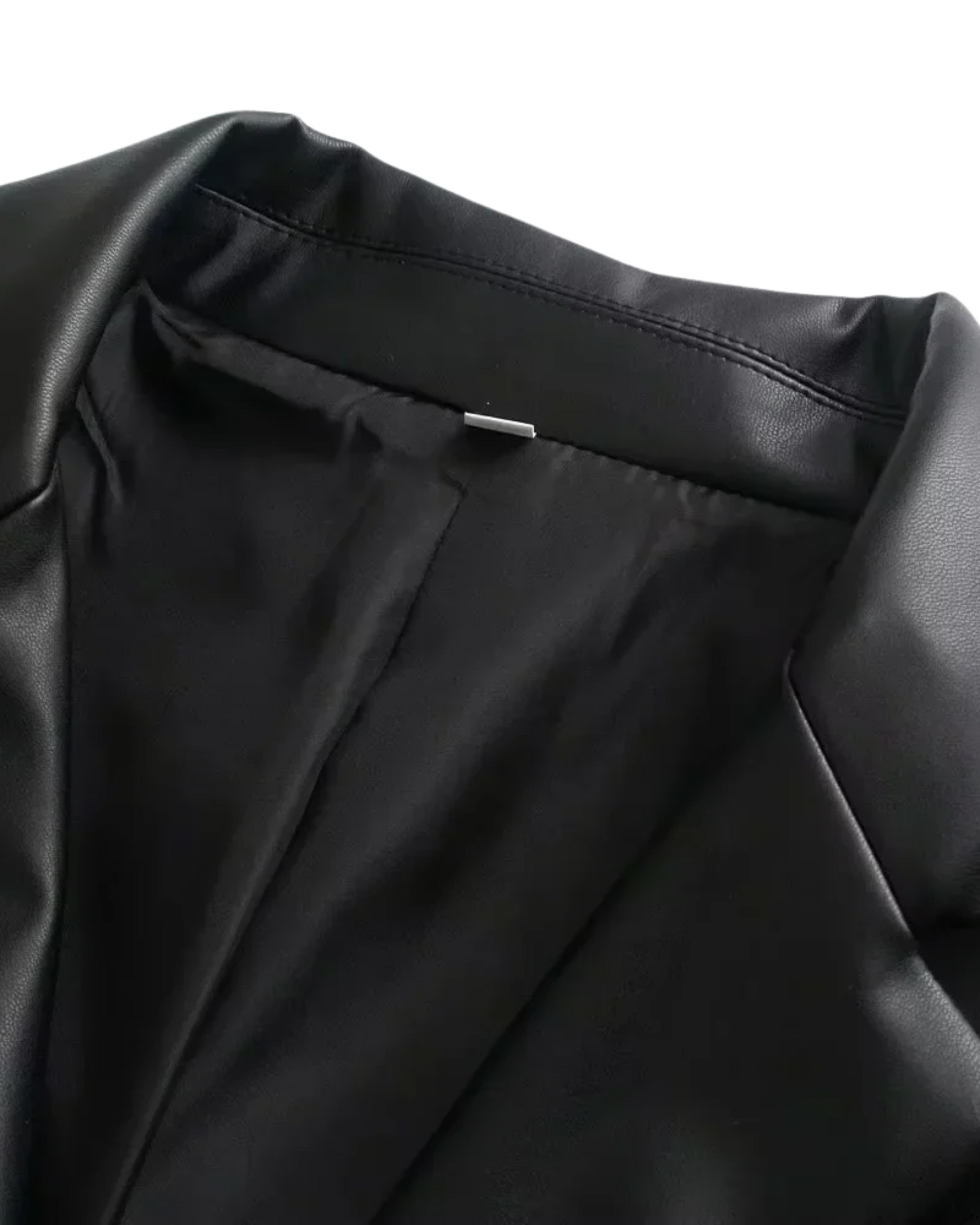 Blazer de Couro Feminino - Bologna