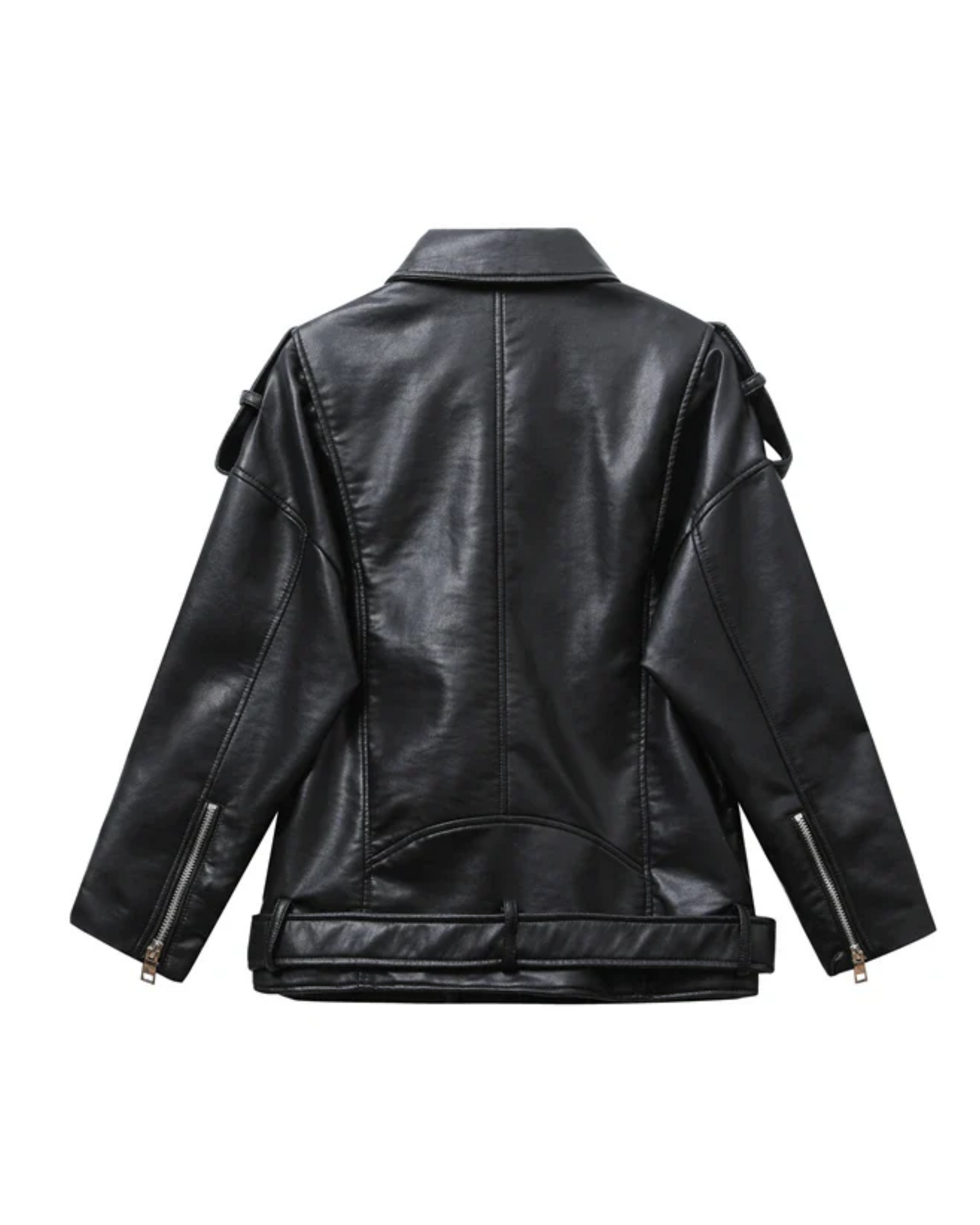 Jaqueta de Couro Biker Feminina - Palermo