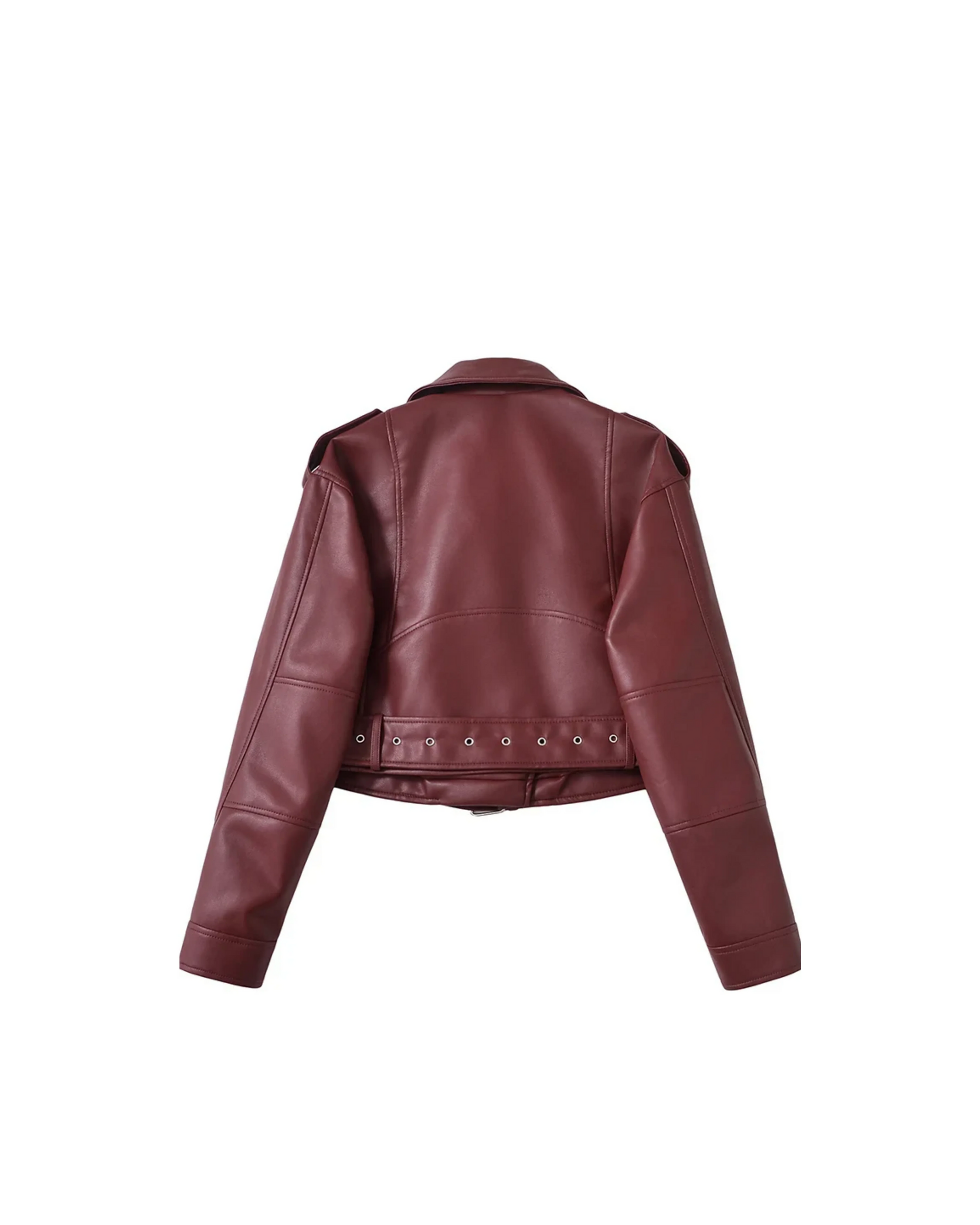 Jaqueta de Couro Feminina Streetwear - Bari