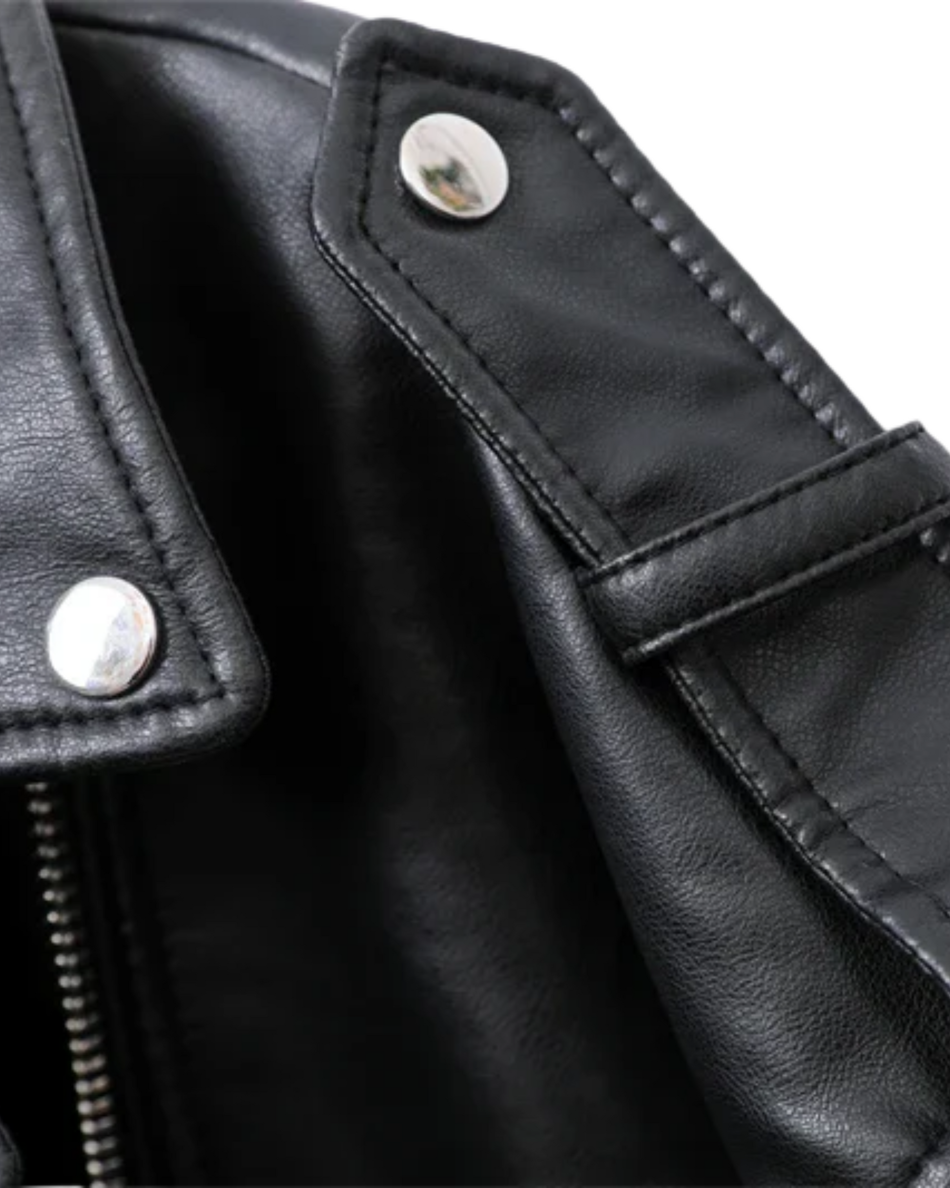 Jaqueta de Couro Biker Feminina - Palermo