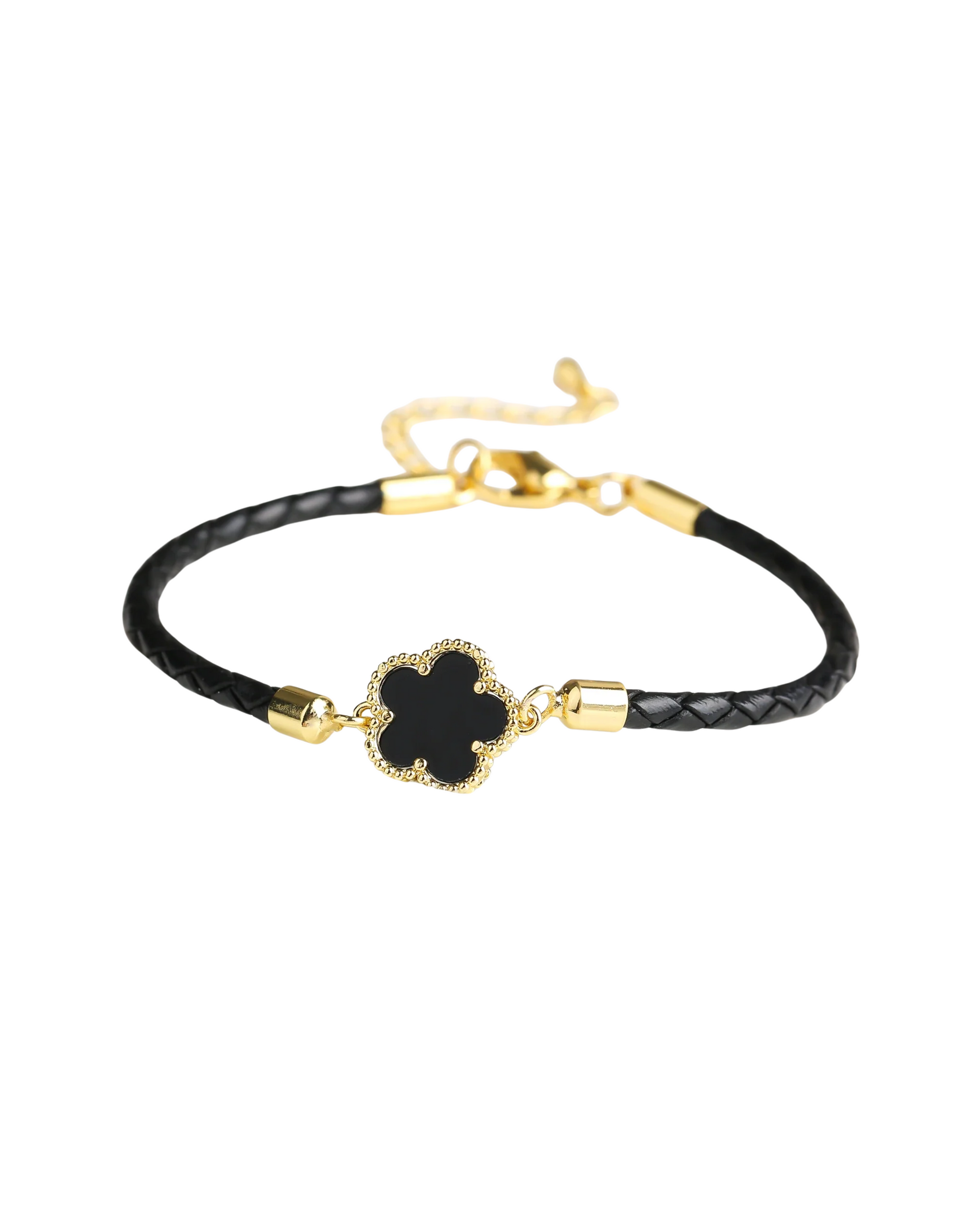 Pulseira Trançada de Couro - Latina