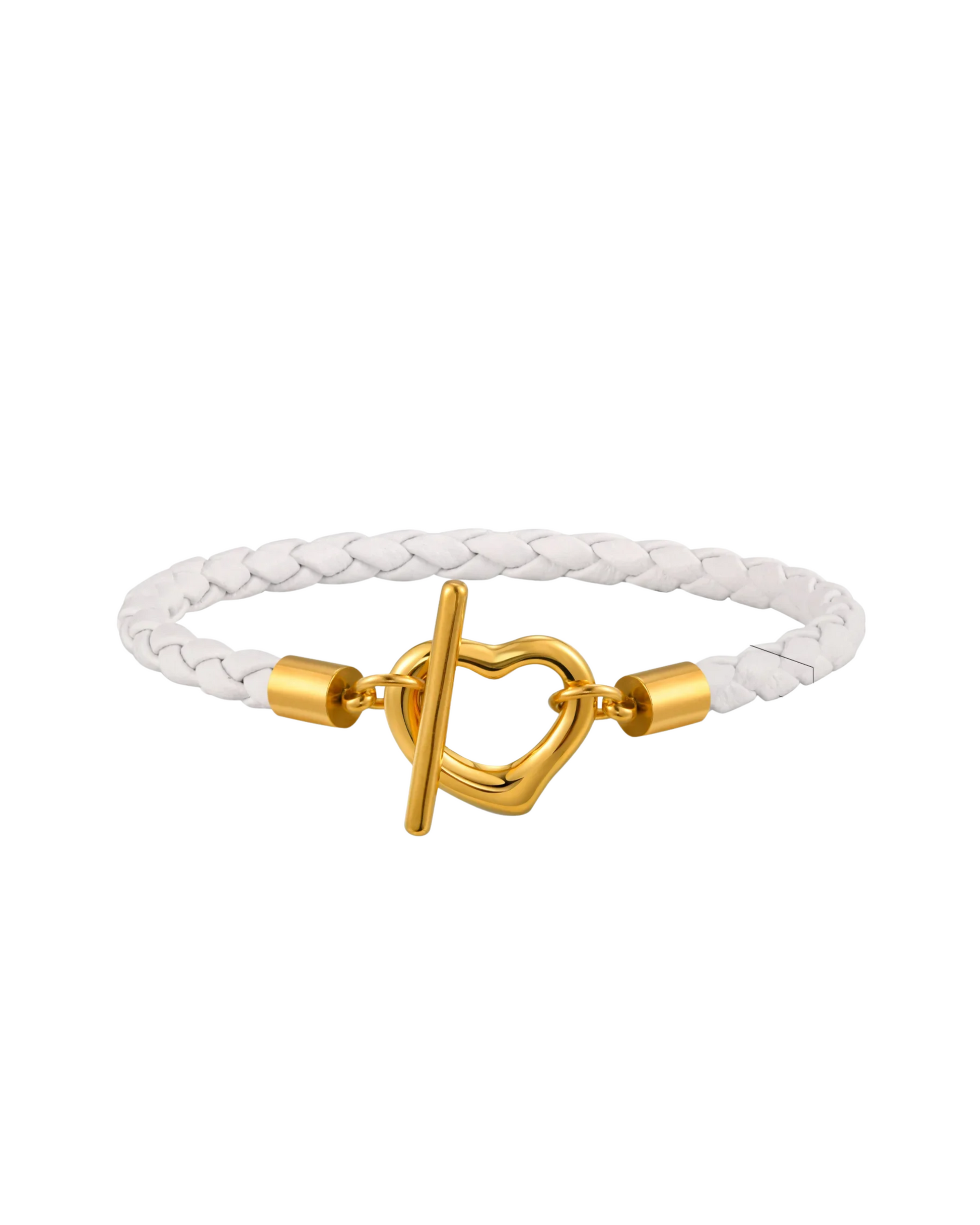 Pulseira Trançada de Couro - Cesena