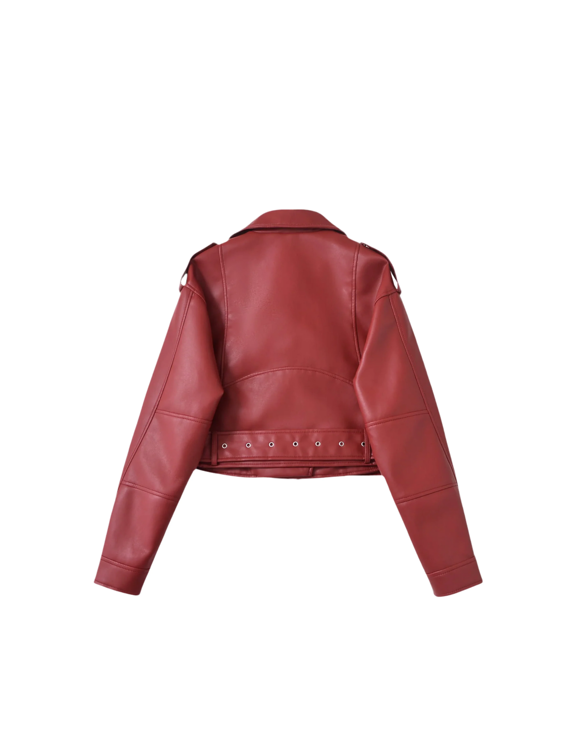 Jaqueta de Couro Feminina Streetwear - Bari