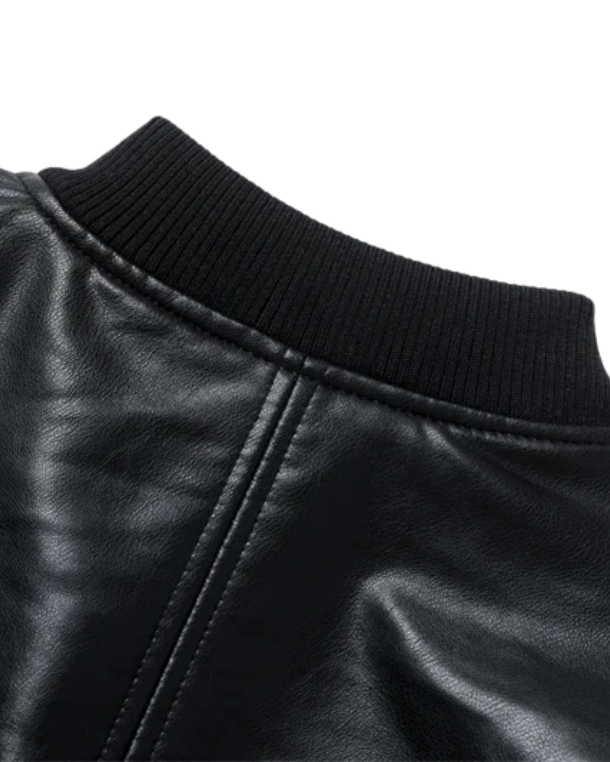 Jaqueta Bomber de Couro Feminina - Siena