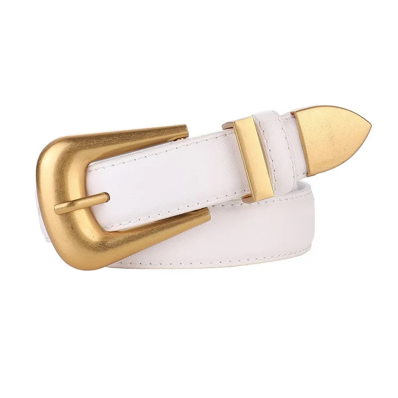 Cinto de Couro Feminino - Alba