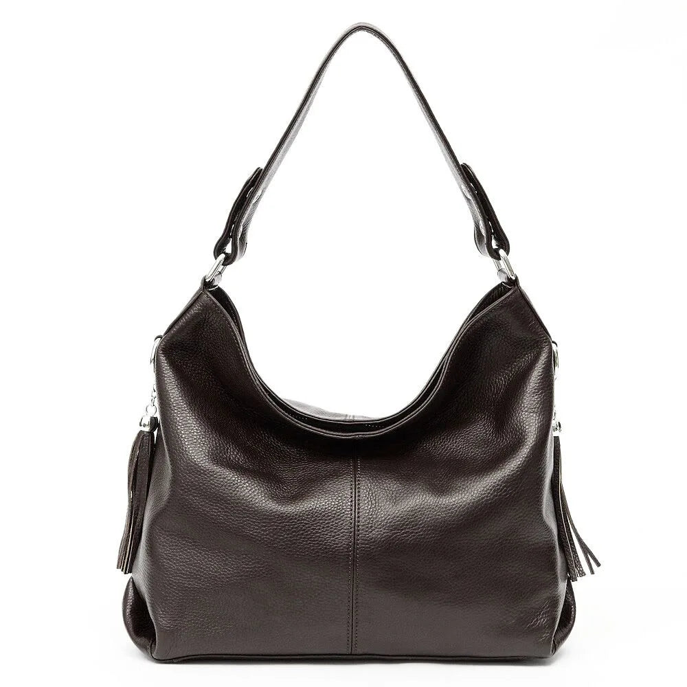 Bolsa de Ombro de Couro - Bolzano