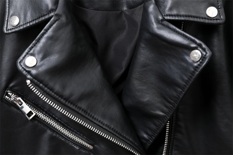 Jaqueta de Couro Biker Feminina - Palermo