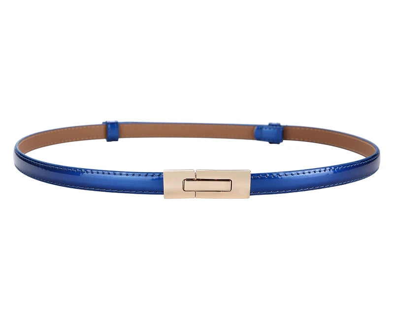 Cinto de Couro Ajustável Feminino - Cortona