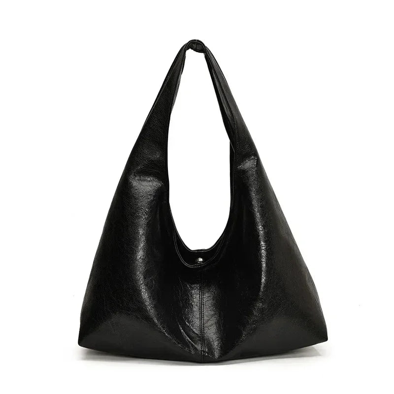 Bolsa Triangular de Couro - Aosta