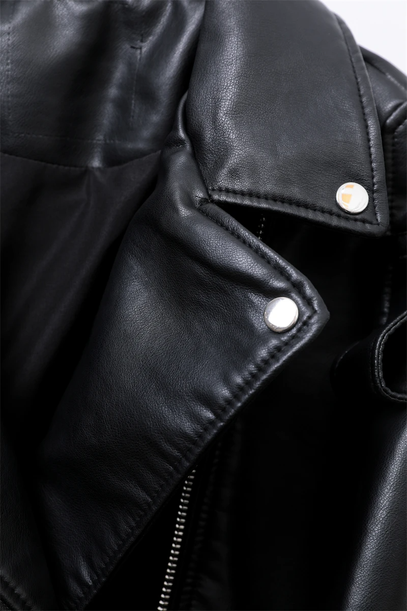 Jaqueta de Couro Biker Feminina - Palermo