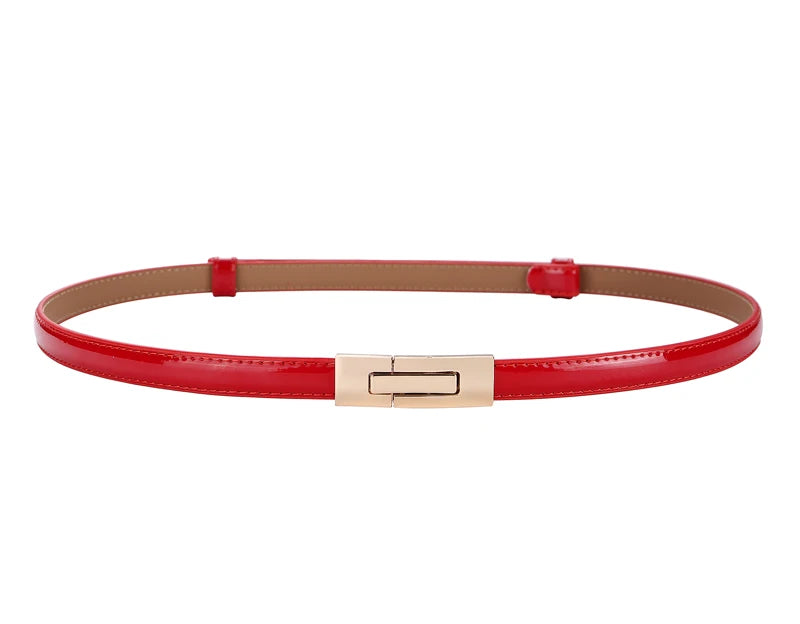Cinto de Couro Ajustável Feminino - Cortona
