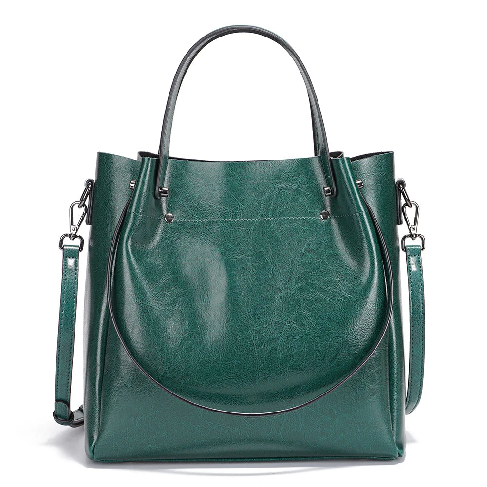 Bolsa Tote de Couro - La Spezia