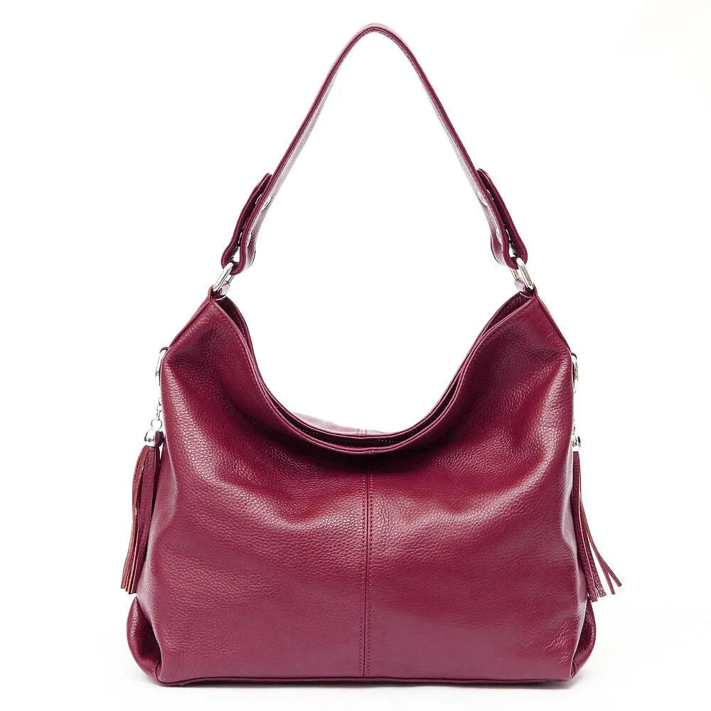 Bolsa de Ombro de Couro - Bolzano