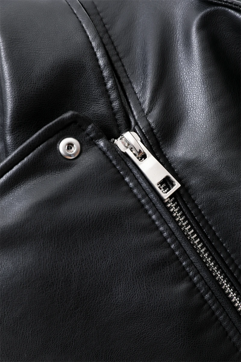Jaqueta de Couro Biker Feminina - Palermo