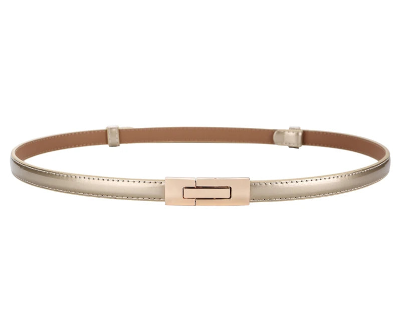 Cinto de Couro Ajustável Feminino - Cortona