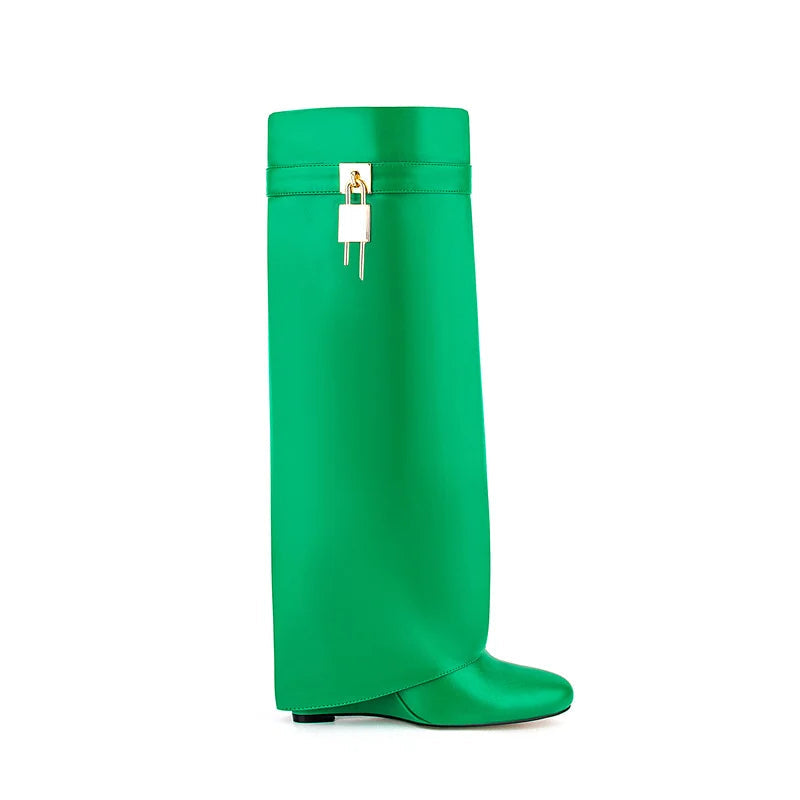 Bota de Couro Cano Alto - Siracusa