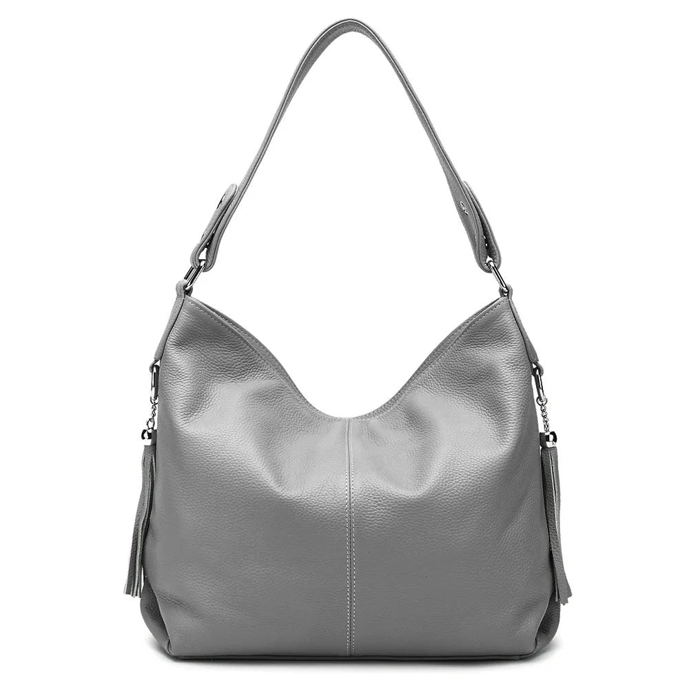 Bolsa de Ombro de Couro - Bolzano