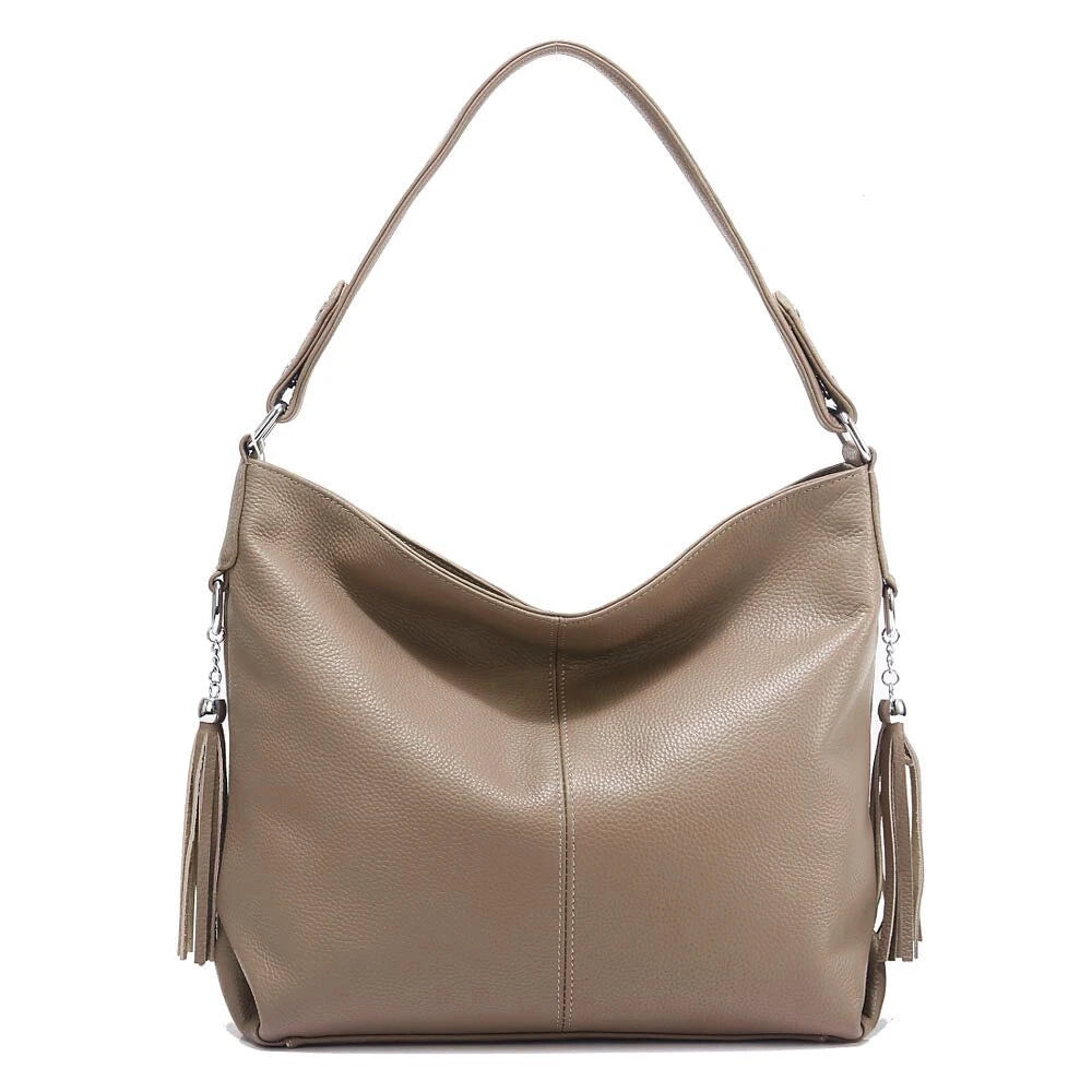 Bolsa de Ombro de Couro - Bolzano